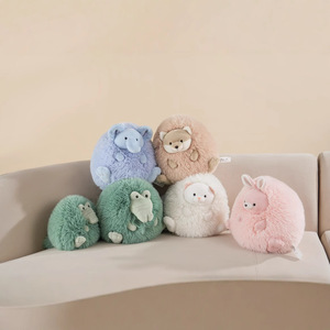 Gatto Carino che Calma <span class=keywords><strong>il</strong></span> <span class=keywords><strong>Coccodrillo</strong></span>, Peluche di Cagnolino per Cuscino da Notte, Ottimo Regalo per <span class=keywords><strong>il</strong></span> Compleanno di un Bambino - Product Image 3