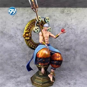 Une Pièce <span class=keywords><strong>POP</strong></span> MAX Enel <span class=keywords><strong>Thor</strong></span> Dieu Skypiea Rumble Fruit Statue Figure Modèle Collection Boîte En Gros Cadeau Anime Action Jouet - Product Image 1