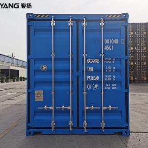 Conteneurs maritimes secs High Cube 40HC, certification CSC, capacité de 76,4 m³, construction en acier Corten, JUNYANG Logistics - Product Image 3