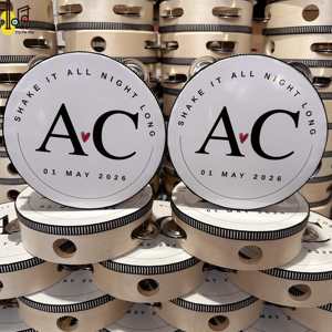 กลองแทมบูรีนขนาดเล็ก 4 นิ้ว หนังแกะเทียม สำหรับงานแต่งงาน โบสถ์ งานปาร์ตี้ ออกแบบเองได้ตามต้องการ กลองมือถือ ราคาตามที่คุณต้องการ - Product Image 6