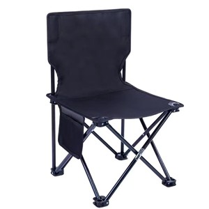Silla Plegable Portátil de Tela Oxford con Bolsa de Transporte para Actividades al Aire Libre, Camping, Pesca, Playa, Hierro para Viajes y Senderismo - Product Image 1