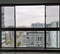 METGOOD-Persiana Enrollable de Aluminio para Sala de Estar, Ventana Deslizante de Estilo Europeo, Minimalista, Horizontal, para Exterior de Hotel