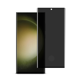 <strong>Fingerprint</strong> <strong>Unlock</strong> <strong>3D</strong> Curved Galaxy S8 S9 S10 S20 Plus S22 S21 S23 Ultra Side Glue Privacy Screen Protector for Samsung - Product Image 1