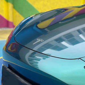 WRAPMASTER 1.52*17m Royal Green PVC Car Wrap Vinyl Glossy Metallic PET Anti-Scratch Auto Decoration <span class=keywords><strong>Roll</strong></span> Color-Changing Film - Product Image 5