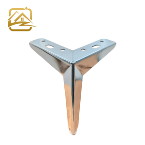 Metal Golden Steel Legs Between Factory Y-Shape Incline Star Legs Furniture Brass Legs <b>for</b> Sofa - Product Image 1