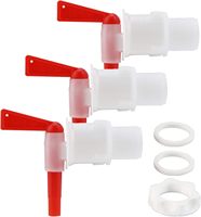 Robinet de remplissage en plastique pour fût, Robinet de remplissage de rechange pour fût de fermentation, pour la fabrication de vin et de bière maison