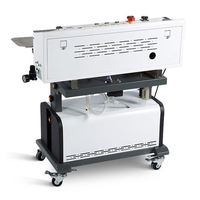 Machine de mise sous vide semi-automatique à injection d'azote pour l'emballage de chips, pop-corn, riz, grains de café, snacks, noix, céréales et bonbons