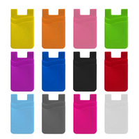 Tarjetero para Teléfono, Adhesivo para la Parte Posterior del Celular, Gran Almacenamiento, Compatible con iPhone, Android, Samsung Galaxy