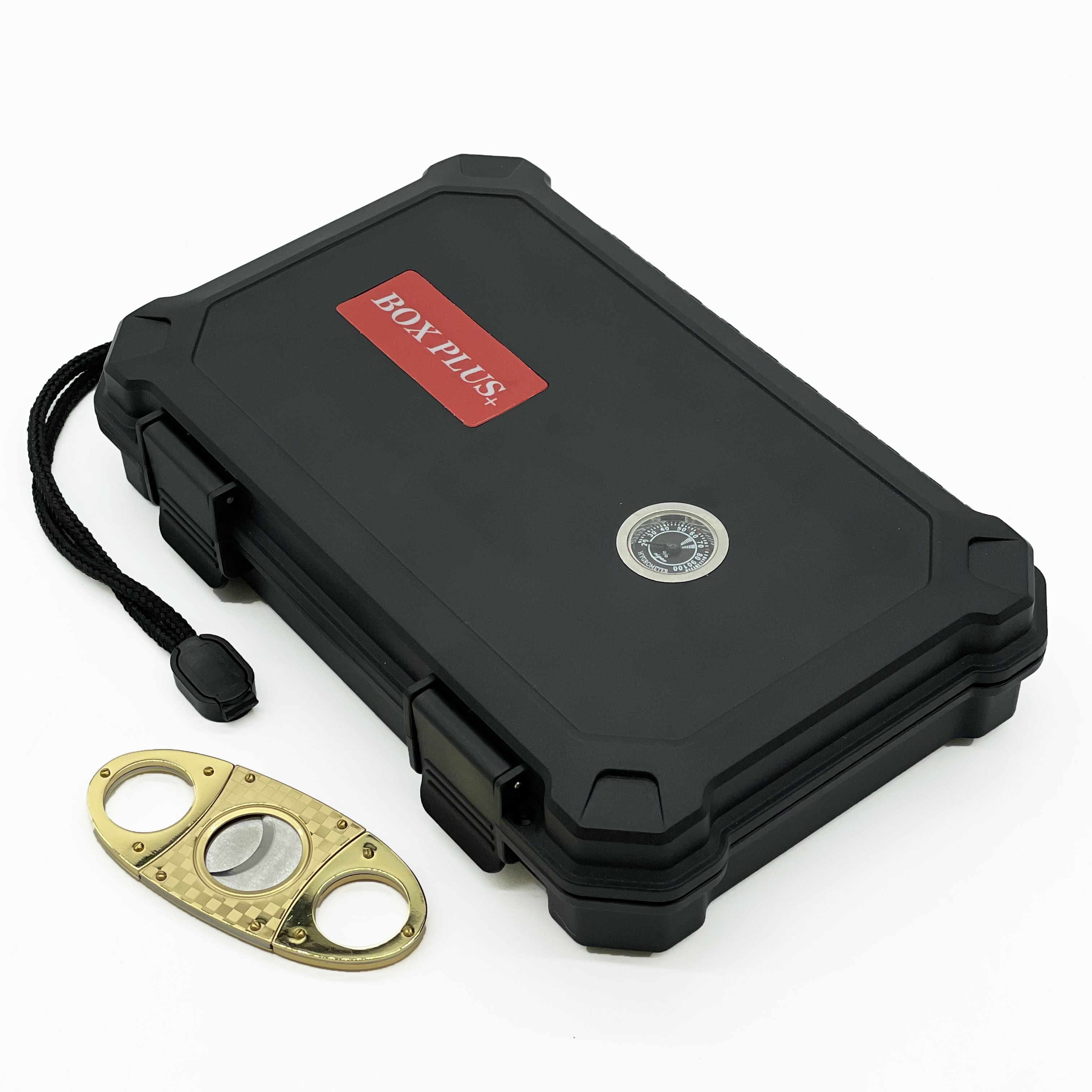 Only for Sample Hot Selling Waterproof Plastic Cigar Case Travel Portable Cigar humidor with foam