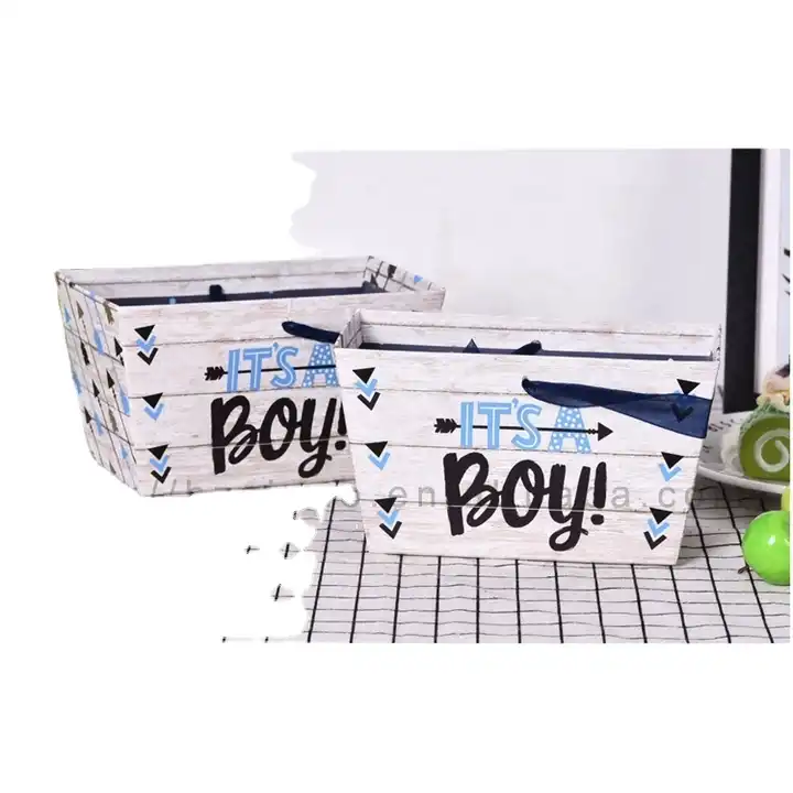 Custom Design Ladder-shaped Cardboard Gift Box Natural Material