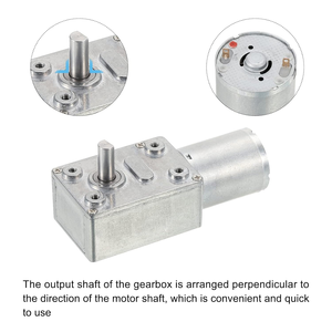 Mô-men xoắn cao 12V DC động cơ 10000 vòng/phút 7000 vòng/phút tốc độ cao Máy phát điện nhỏ điện Worm hộp số động cơ bánh răng - Product Image 2