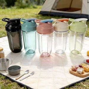 <span class=keywords><strong>Mug</strong></span> à café en plastique de haute qualité 500 ml 16 oz, tasse de voyage élégante, résistante à la chaleur, bouteille d'eau pour les sports de plein air - Product Image 4