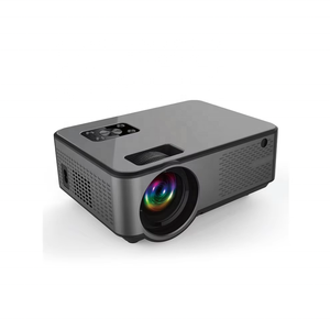 Proyector C9 con Sistema Android 9, Aplicaciones Integradas, Proyector HD Más Reciente, Resolución Nativa de 1080P, 350ANSI Lúmenes, LED, WiFi 5G, BT, Cine en Casa - Product Image 1