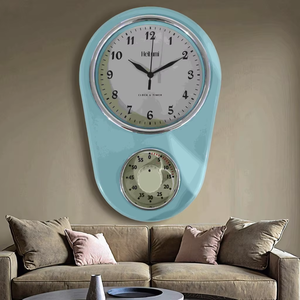Orologio <span class=keywords><strong>da</strong></span> <span class=keywords><strong>Parete</strong></span> Didattico con Lancette in Plastica Contemporaneo BEST SELLER Personalizzato <span class=keywords><strong>per</strong></span> Bambini e Studenti - Product Image 2