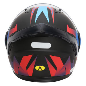 Mustang fábrica china ABS Unisex fibra de carbono Fullface Motor piezas accesorios <span class=keywords><strong>Integral</strong></span> inteligente Negro Azul XXL <span class=keywords><strong>casco</strong></span> de motocicleta - Product Image 2