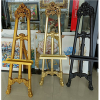 Nouvel Arrivage Professionnel : Chevalet de Mariage Classique Européen Sculpté en Résine, Support d'Exposition Orné pour Extérieur