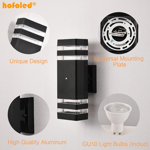 2W 5W 6W 7W 8W 12W impermeable IP65 patio Hotel pasillo interior balcón dormitorio iluminación arriba y abajo Luz de pared exterior - Product Image 3