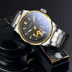 Montres automatiques mécaniques pour hommes LOBINNI de haute qualité, style designer, mouvement MIYOTA, bracelet en acier inoxydable, aiguilles - Product Image 5