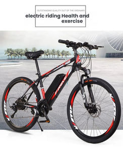 Vélo <span class=keywords><strong>de</strong></span> montagne électrique sans balais 250W, 3 modes <span class=keywords><strong>de</strong></span> conduite, 7 vitesses, batterie amovible, freins à <span class=keywords><strong>disque</strong></span> doubles, écran LCD, adulte, tout-terrain, urbain - Product Image 5