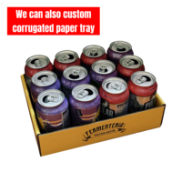 Boîte d'expédition en carton ondulé épais personnalisable avec votre logo/taille pour les marques de boissons, les boutiques en ligne et l'envoi postal