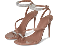Sandales de mariage personnalisées pour femmes à talons hauts, à enfiler, à bout ouvert, respirantes, rehaussantes et sexy