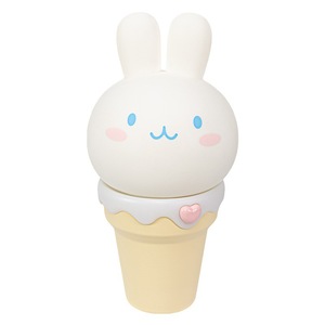 Rabbit Ice Cream <b>Night</b> <b>Light</b> Warm White Led Tap Control <b>USB</b> Powered Plastic Bedside Lamp For Baby Room Sleep Aid - Product Image 5