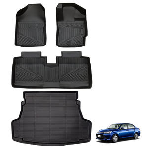 Alfombra de Piso 3D Antideslizante y Antirrayas, Tapetes Originales para Toyota Axio Corolla Fielder E160 E210, Tapetes para Todo Clima y <span class=keywords><strong>Maletero</strong></span> - Product Image 1