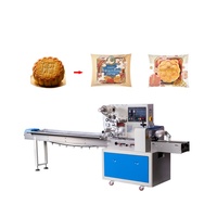 Machine de conditionnement automatique à grande vitesse d'oreiller faisant la machine pour le paquet d'écoulement de sandwich à biscuit