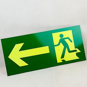 Fournisseurs chinois fabrication lumineuse 12 heures dans l'obscurité du trafic routier rue panneau d'avertissement en métal panneau mural lumineux - Product Image 6