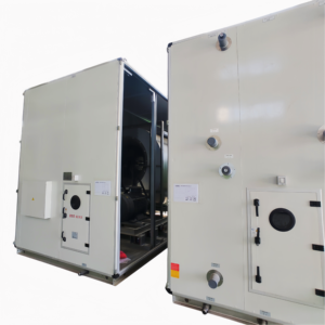 ระบบปรับอากาศอุตสาหกรรมและระบบ HVAC รวมหน่วยจัดการอากาศแบบคอยล์ DX กลาง พร้อมอุณหภูมิและความชื้นคงที่ - Product Image 4