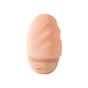 Envase Portátil de Silicona en Forma de Huevo Rosa, Verde y Blanco para Cosméticos, Champú, Gel de Ducha, Crema de Manos y Rostro, Botella Recargable Vacía para Viaje - Product Image 3
