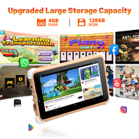 Tablet Infantil de 7 Pulgadas a Precio de Fábrica, MTK Dual Core, 3G, Wi-Fi, 2GB+16GB, Android 10, Pantalla IPS, Batería de 2200mAh, USB Tipo-C, Educativa