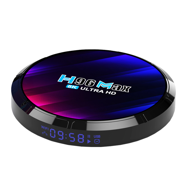 Whole Sale H96 Max TV Box Android 11 8K Dual Band Wifi 6 Video Output RK3528 Smart Set-top Box 4GB