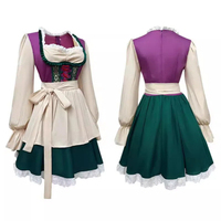 Robe de style bavarois vintage |   Costume de serveuse allemande Dirndl pour Halloween, cosplay et Oktoberfest