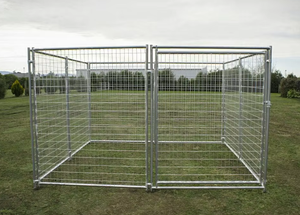 Chenil pour chien en acier galvanisé de grande taille Cage extérieure robuste pour animaux de compagnie - Product Image 2