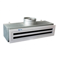 Diffuseur linéaire à fentes HSW pour systèmes de climatisation et de ventilation industriels, boîte de plénum en acier galvanisé durable et aluminium pour systèmes CVC