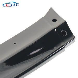 Kits de coche estilo ABS CS negro mate brillante, alerón de parachoques delantero, divisor de labios de barbilla para <span class=keywords><strong>Lexus</strong></span> <span class=keywords><strong>IS300h</strong></span> IS350 <span class=keywords><strong>F</strong></span> Sport XE30 2017-2020 - Product Image 5