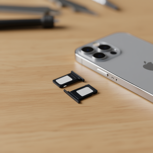 Vassoio porta SIM Apple per iPhone 14 nero, ricambio - Product Image 3