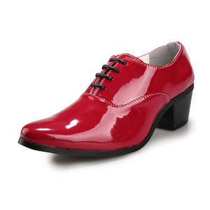 Nuove <span class=keywords><strong>Scarpe</strong></span> da Ballo con Tacco Alto e Lacci per Donna e Uomo, in PU Effetto Specchio Rosso, <span class=keywords><strong>Scarpe</strong></span> da Ballo Latino, Taglia Grande 46 US12, Qualità da Esportazione - Product Image 1