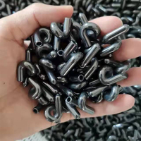 Hilo de cerámica 99%, guía de cerámica rosa, cola de cerdo para Textiles, buena calidad