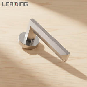 Poignée de <span class=keywords><strong>porte</strong></span> moderne en alliage d'aluminium multicolore, avec couvercle de serrure, pour ensemble de serrures à levier de <span class=keywords><strong>porte</strong></span> intérieure en bois, directement de l'usine - Product Image 4