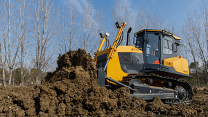 Bouteur chenillé industriel LD20D 154 kW 206 CV 4,5 m³ pour terrassement ferroviaire et aménagement de terres, lame de déneigement optionnelle, tout-terrain, efficace - Product Image 5