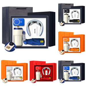 Ngày Valentine và Trung Quốc năm mới kinh doanh Bộ quà tặng bao gồm LED hiển thị Thermos cổ massager ô - Product Image 1