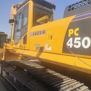 Grande réduction, livraison rapide, excavatrice sur chenilles Komatsu PC450 d'occasion, 45 tonnes, d'origine japonaise, pour travaux miniers intensifs, à vendre - Product Image 1