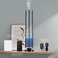 Diffuseur d'huiles essentielles sans eau en alliage de titane, contrôlé par application, haut-parleur électrique, capacité 150 ml, garantie 1 an, idéal pour hôtels
