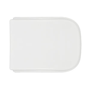 Asiento de inodoro para Simas Simeto Shape 8 WC, blanco, con bisagras pasantes - Product Image 1