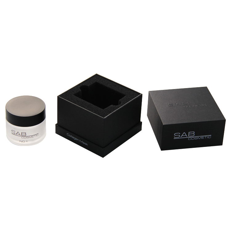 custom paper hard cardboard holographic matte black wax scented candles gift boxes packaging