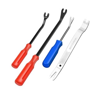 Juego de palancas de desmontaje de acero aleado con punta de garra para paneles de puertas de coche, herramientas de instalación con agarre antideslizante - Product Image 2