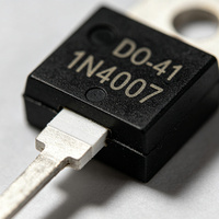 Diode à faible fuite 1N4007 DO-41 axiale 1000V pour l'électronique grand public