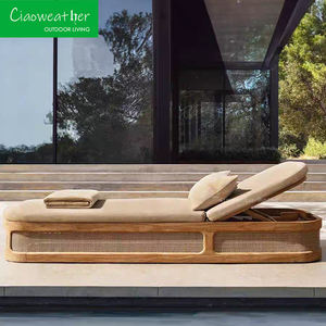 Mobilier d'extérieur haut <span class=keywords><strong>de</strong></span> gamme jardin cour Villa lit couché <span class=keywords><strong>de</strong></span> luxe hôtel <span class=keywords><strong>de</strong></span> loisirs piscine teck lumière du <span class=keywords><strong>soleil</strong></span> <span class=keywords><strong>bain</strong></span> ensemble <span class=keywords><strong>de</strong></span> lit - Product Image 4